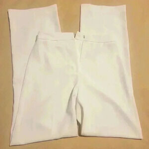 H&M Straight Leg Trouser Pants Size 2 - Perfect White! Excellent Condition!